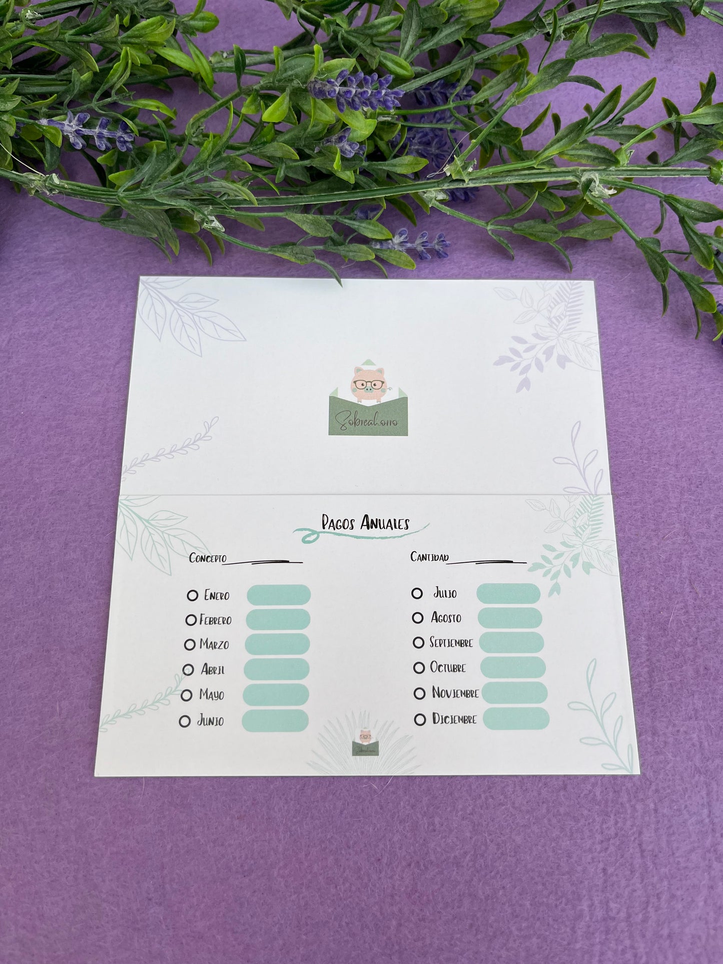 Tarjetas de Pagos Anuales