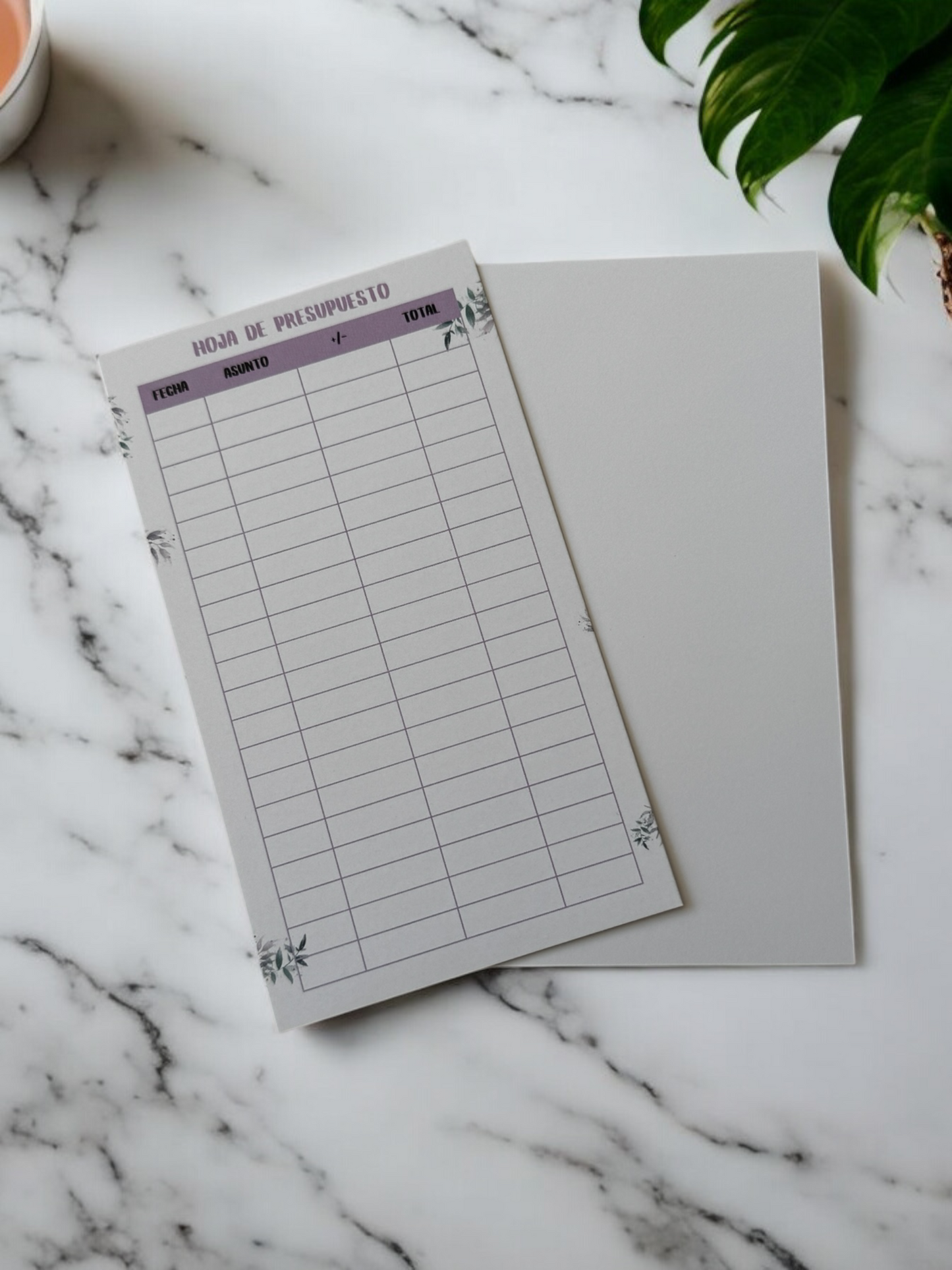 Hojas de Presupuesto CASI-PERFECTAS