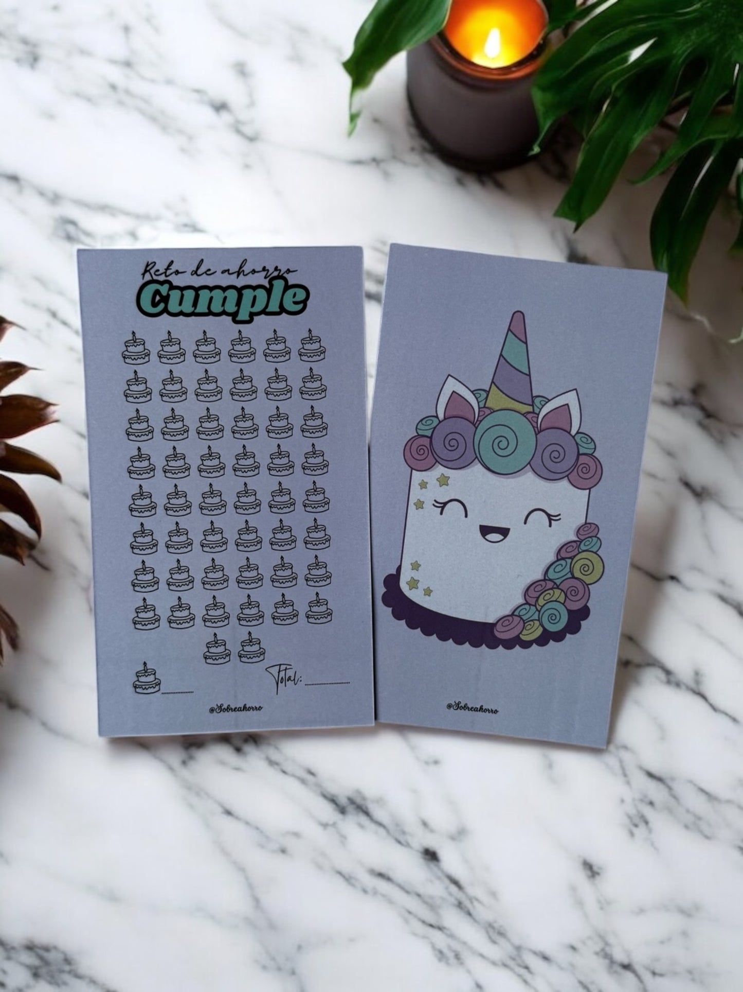 Reto de Ahorro de Cumpleaños