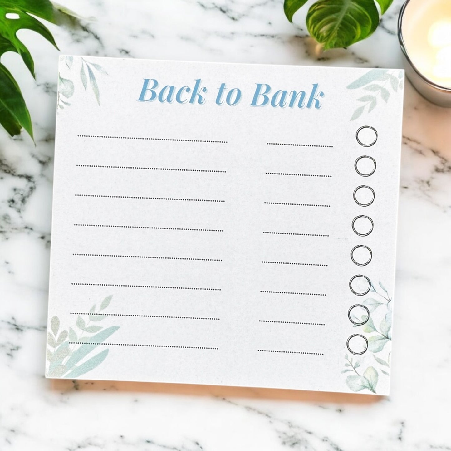 Back to Bank - Tarjeta Seguimiento Transferencias