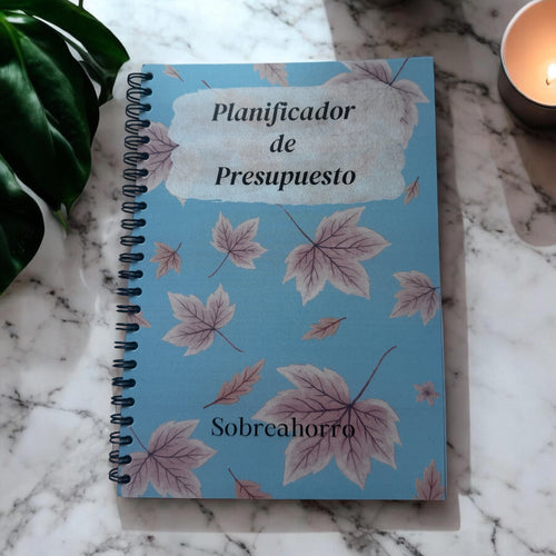 Agenda de presupuesto de SobreAhorro: Planificador de presupuesto sin fechar