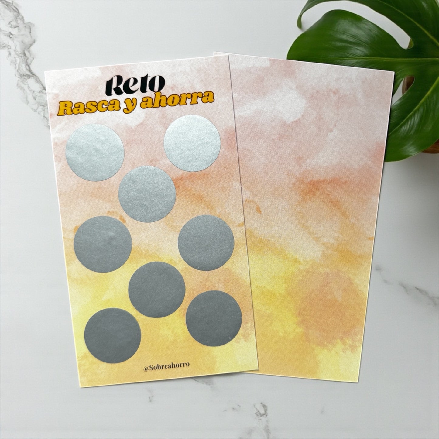 Rasca y Ahorra - Reto de ahorro