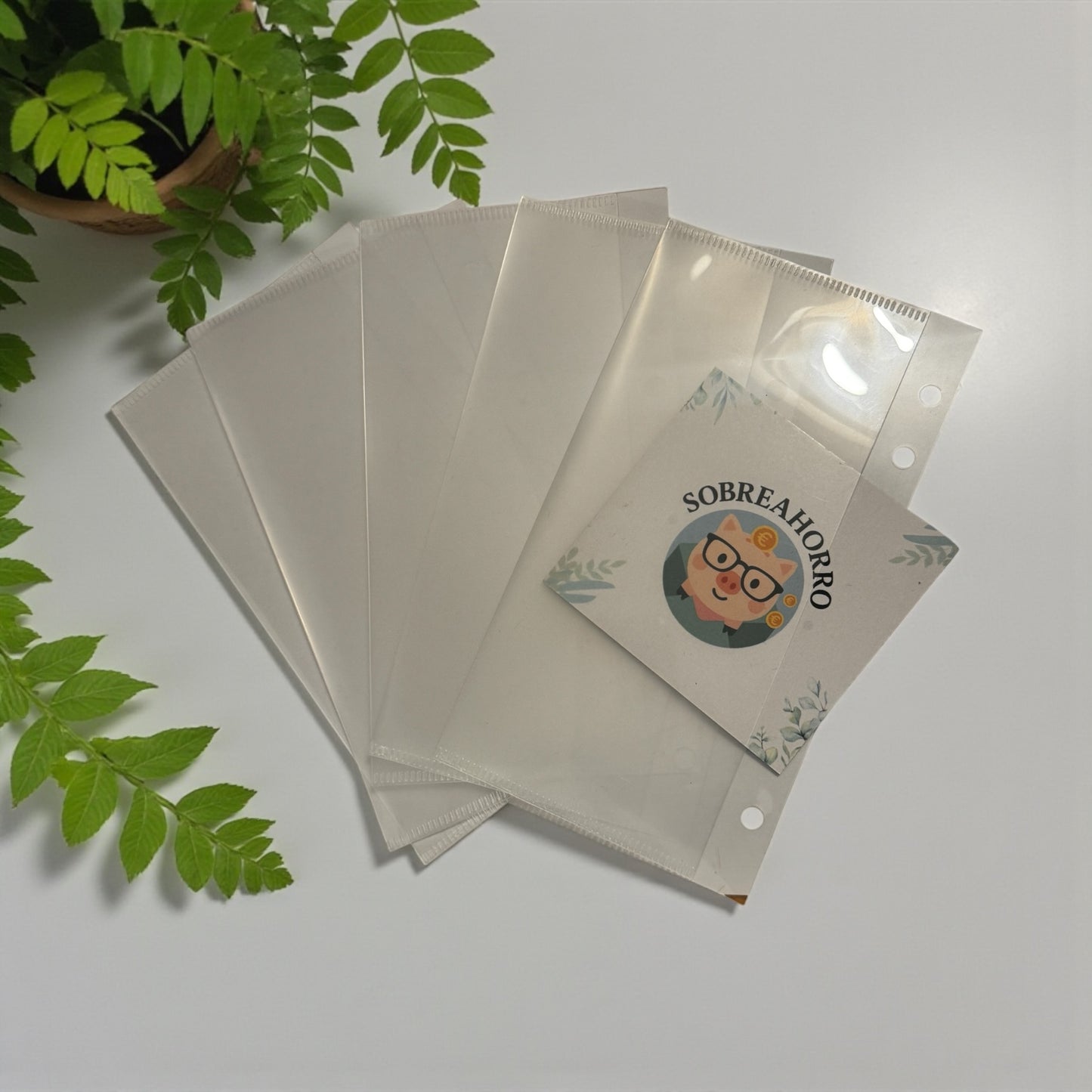 Sobres de ahorro A6 apertura lateral - Pack 5 unidades