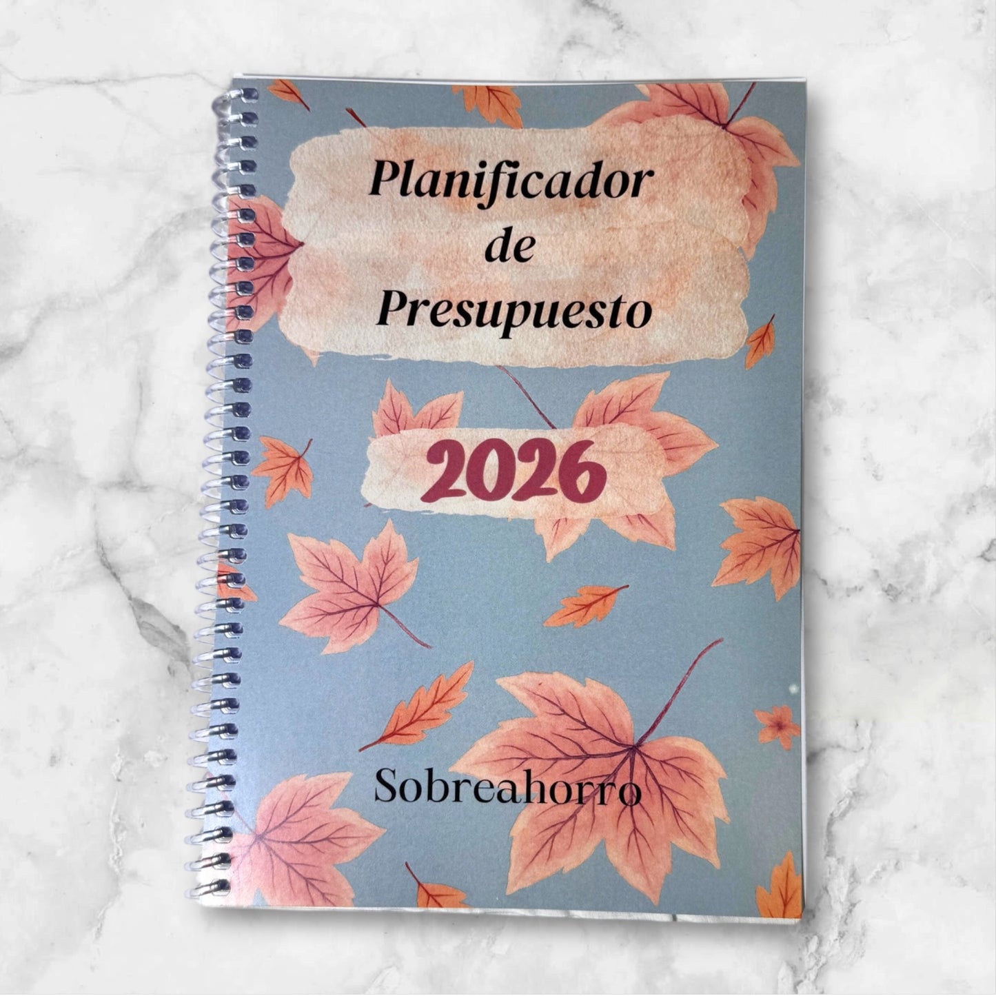 Agenda de presupuesto de SobreAhorro: Planificador de presupuesto 2026 - Edición Limitada